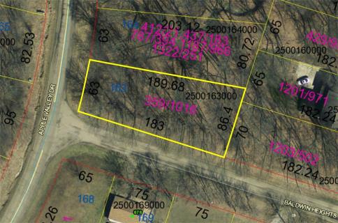 Lot 163 Baldwin Heights Subdivision Howard Ohio 43028 at The Apple Valley Lake