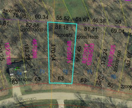 Lot 72 Apple Valley Subdivision Howard Ohio 43028 at The Apple Valley Lake